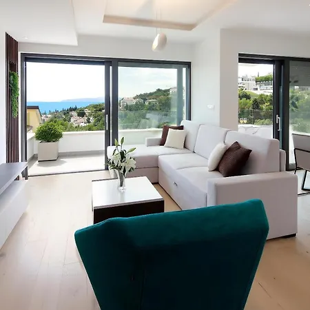 Apartament Modena Maris-heated Pool-grill-relax-jacuzzi Ičići